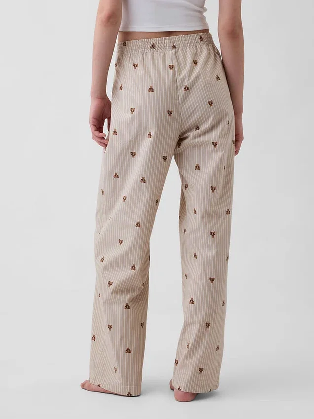 Pyjama-Hose aus Popeline