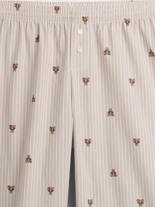 Pyjama-Hose aus Popeline
