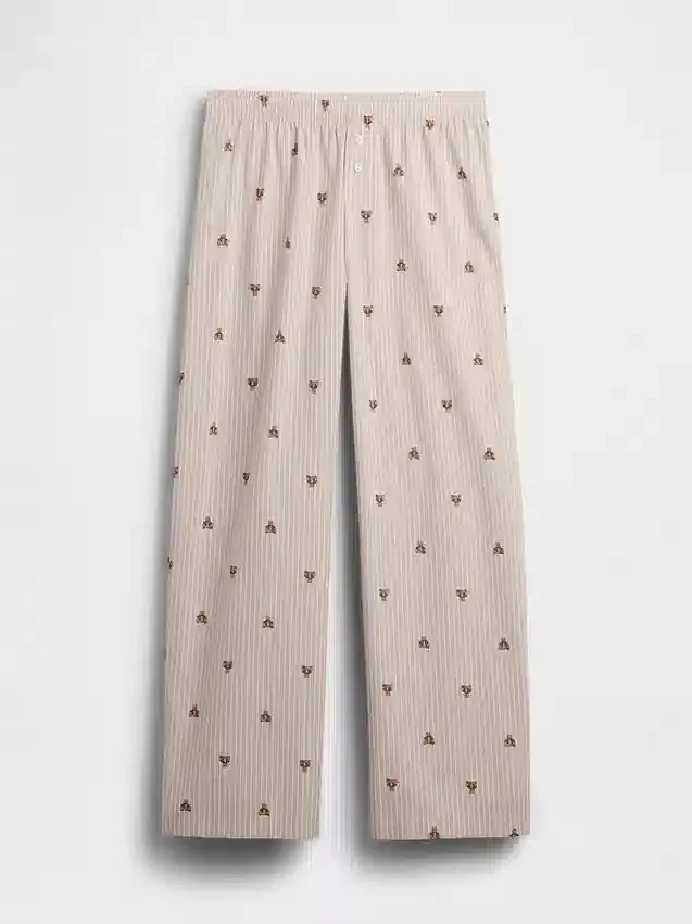 Pyjama-Hose aus Popeline