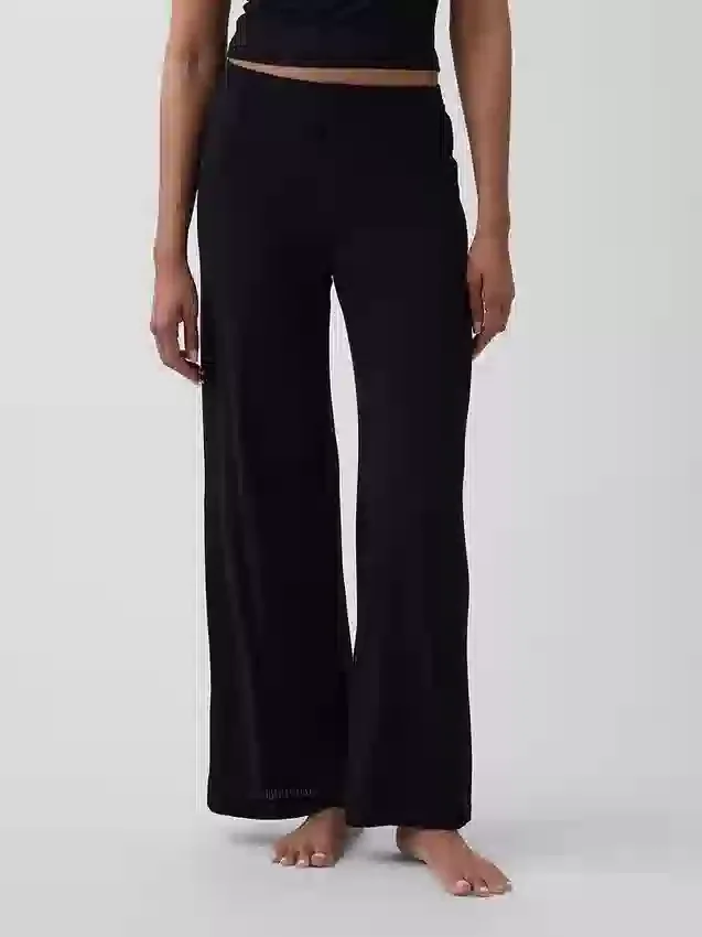 Pyjama-Hose aus superweichem Modal-Rippstrick