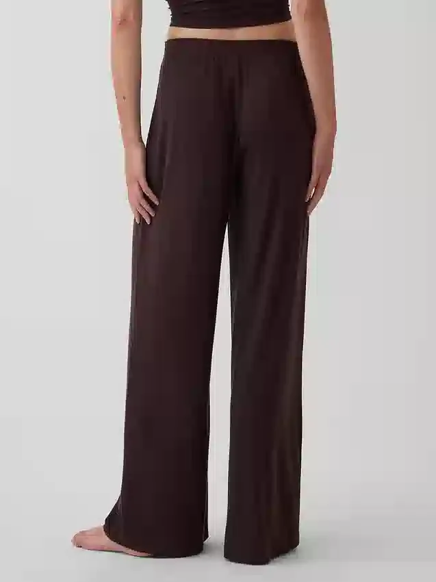 Pyjama-Hose aus superweichem Modal-Rippstrick