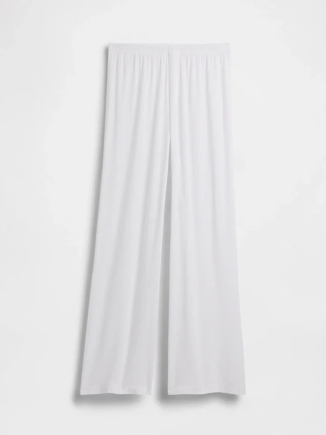 Pyjama-Hose aus superweichem Modal-Rippstrick