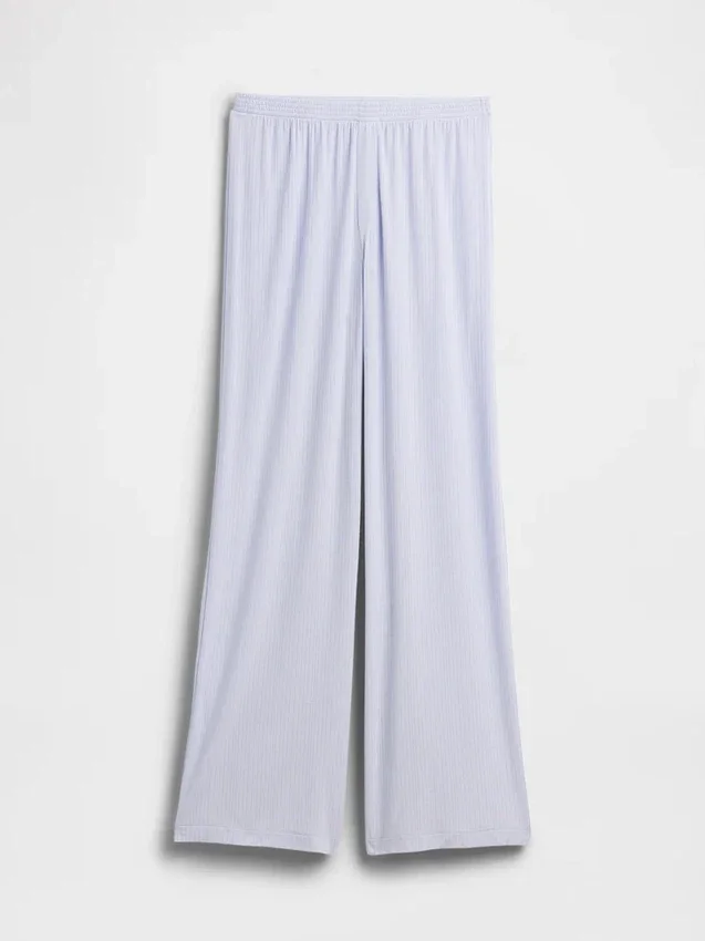 Pyjama-Hose aus superweichem Modal-Rippstrick