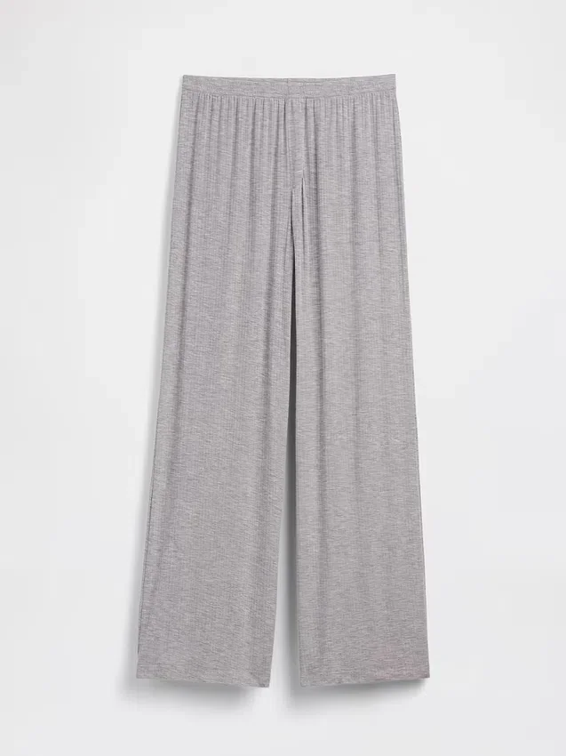 Pyjama-Hose aus superweichem Modal-Rippstrick