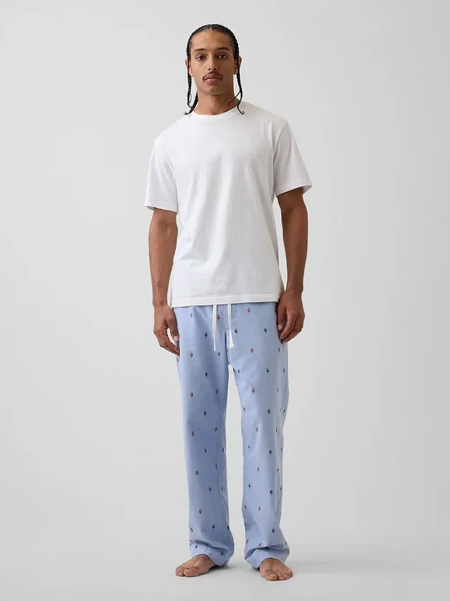 Pyjama-Hose in lockerer Passform