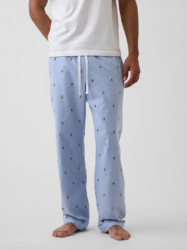Pyjama-Hose in lockerer Passform