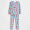 Pyjama-Set aus gebürsteter Bio-Baumwolle für Baby & Kleinkind