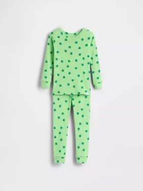 Pyjama-Set aus gebürsteter Bio-Baumwolle für Baby & Kleinkind