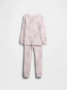 Pyjama-Set aus gebürsteter Bio-Baumwolle für Baby & Kleinkind