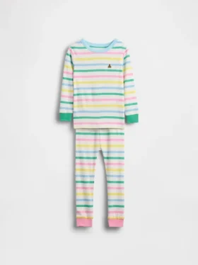 Pyjama-Set aus gebürsteter Bio-Baumwolle für Baby & Kleinkind
