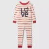 Pyjama-Set aus gebürsteter Bio-Baumwolle für Baby & Kleinkind