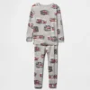 Pyjama-Set aus gebürsteter Bio-Baumwolle für Baby & Kleinkind