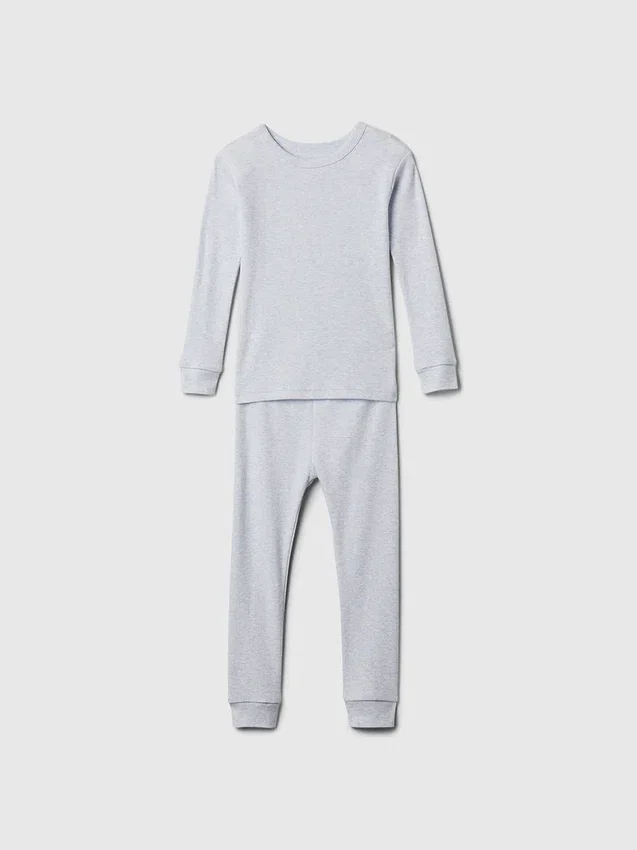 Pyjama-Set aus gebürsteter Bio-Baumwolle für Baby & Kleinkind