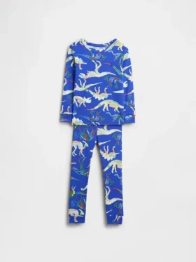 Pyjama-Set aus gebürsteter Bio-Baumwolle für Baby & Kleinkind