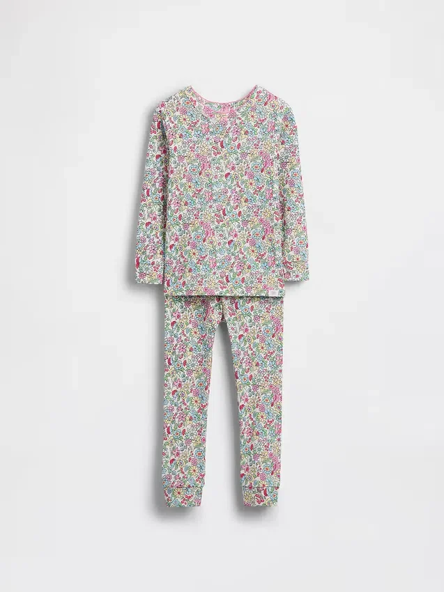 Pyjama-Set aus gebürsteter Bio-Baumwolle für Baby & Kleinkind