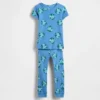 Pyjama-Set aus gebürsteter Bio-Baumwolle für Baby & Kleinkind