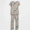 Pyjama-Set aus gebürsteter Bio-Baumwolle für Baby & Kleinkind