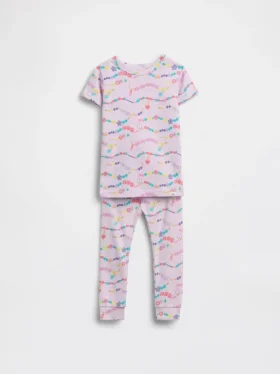 Pyjama-Set aus gebürsteter Bio-Baumwolle für Baby & Kleinkind