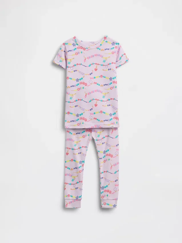 Pyjama-Set aus gebürsteter Bio-Baumwolle für Baby & Kleinkind