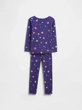 Pyjama-Set aus gebürsteter Bio-Baumwolle für Baby & Kleinkind