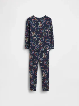 Pyjama-Set aus gebürsteter Bio-Baumwolle für Baby & Kleinkind