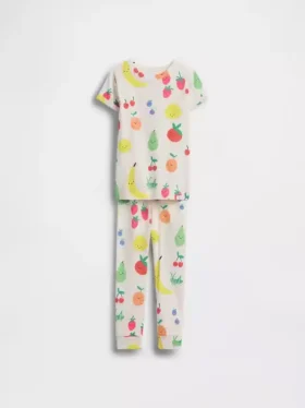 Pyjama-Set aus gebürsteter Bio-Baumwolle für Baby & Kleinkind
