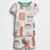 Pyjama-Set aus gebürsteter Bio-Baumwolle für Baby & Kleinkind