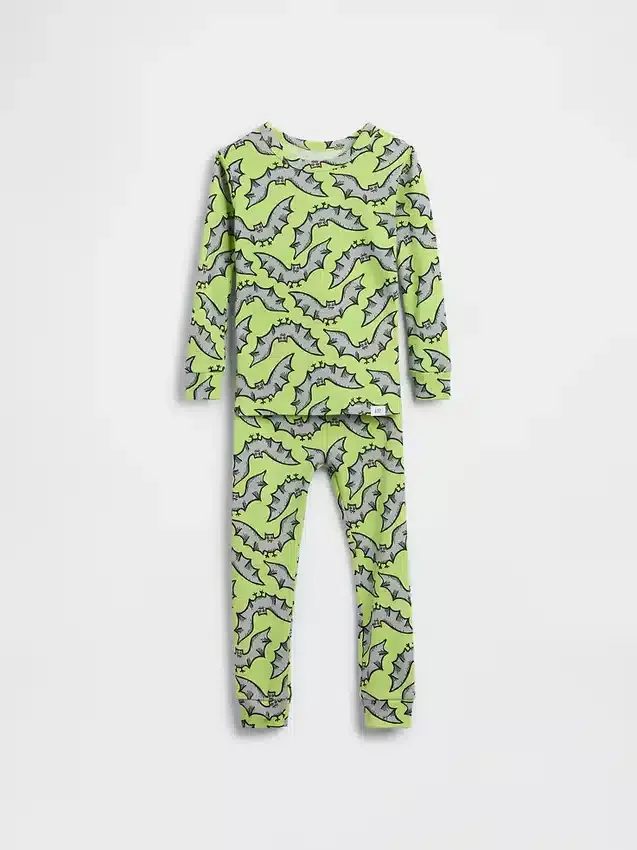 Pyjama-Set aus gebürsteter Bio-Baumwolle für Baby & Kleinkind
