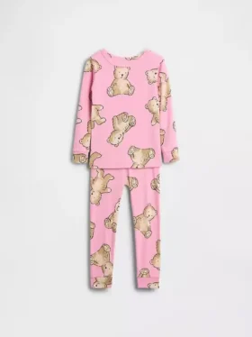 Pyjama-Set aus gebürsteter Bio-Baumwolle für Baby & Kleinkind