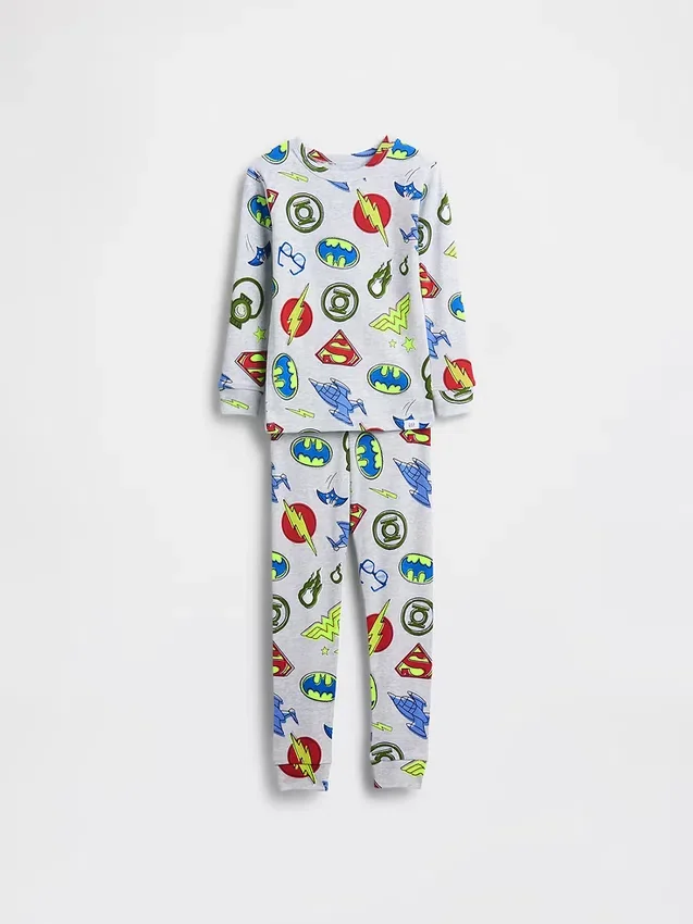 Pyjama-Set aus gebürsteter Bio-Baumwolle für Baby & Kleinkind