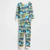 Pyjama-Set aus gebürsteter Bio-Baumwolle für Baby & Kleinkind