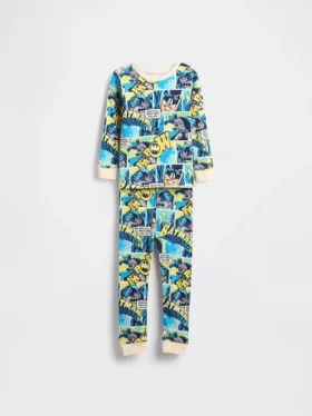 Pyjama-Set aus gebürsteter Bio-Baumwolle für Baby & Kleinkind