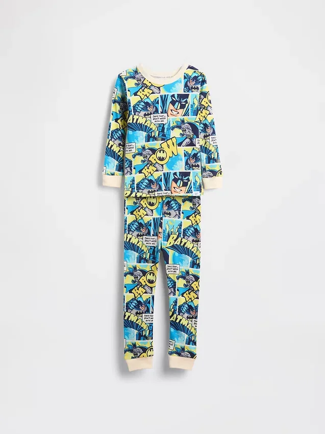Pyjama-Set aus gebürsteter Bio-Baumwolle für Baby & Kleinkind