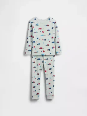 Pyjama-Set aus gebürsteter Bio-Baumwolle für Baby & Kleinkind