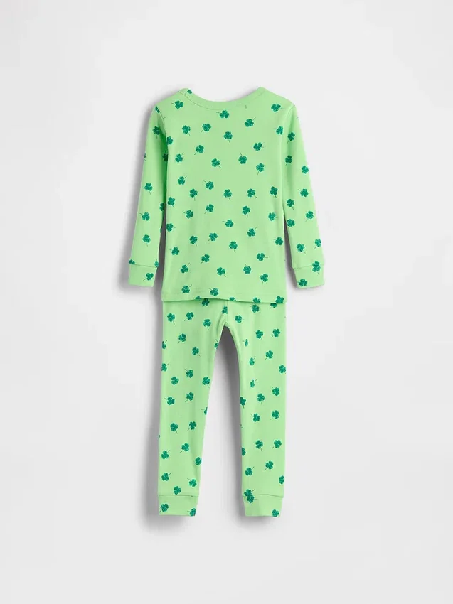 Pyjama-Set aus gebürsteter Bio-Baumwolle für Baby & Kleinkind