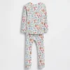Pyjama-Set aus gebürsteter Bio-Baumwolle für Baby & Kleinkind
