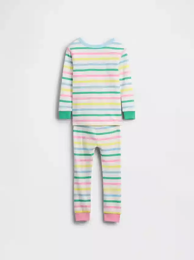 Pyjama-Set aus gebürsteter Bio-Baumwolle für Baby & Kleinkind