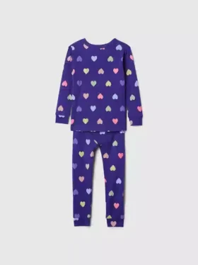 Pyjama-Set aus gebürsteter Bio-Baumwolle für Baby & Kleinkind