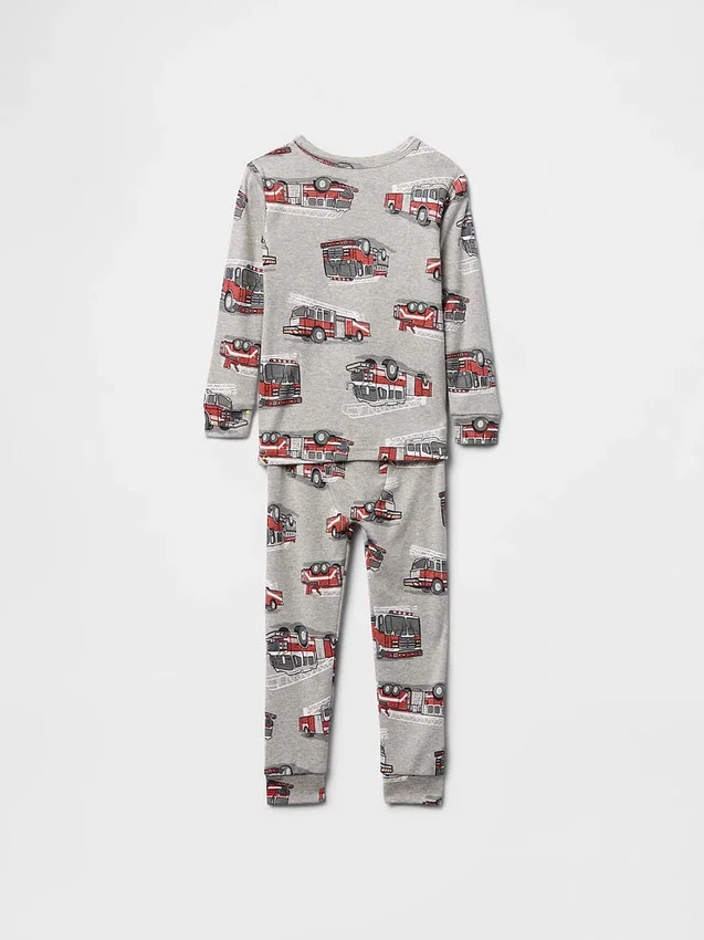 Pyjama-Set aus gebürsteter Bio-Baumwolle für Baby & Kleinkind