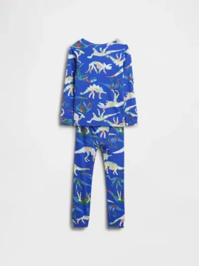 Pyjama-Set aus gebürsteter Bio-Baumwolle für Baby & Kleinkind