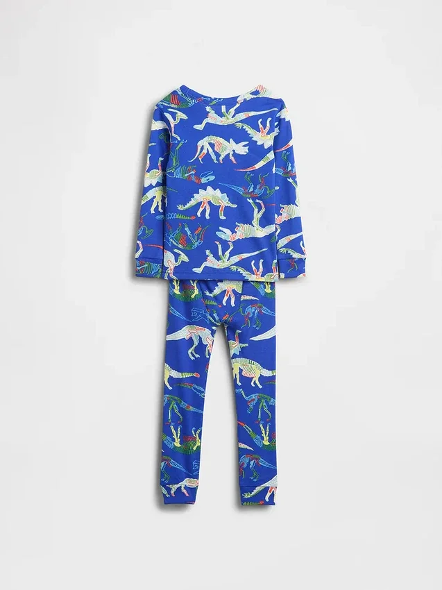 Pyjama-Set aus gebürsteter Bio-Baumwolle für Baby & Kleinkind