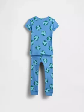 Pyjama-Set aus gebürsteter Bio-Baumwolle für Baby & Kleinkind