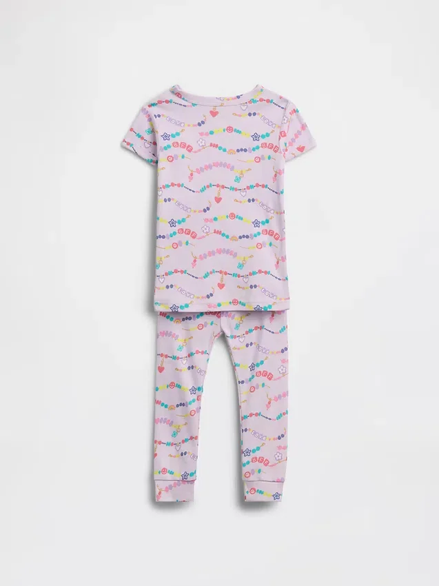 Pyjama-Set aus gebürsteter Bio-Baumwolle für Baby & Kleinkind