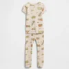 Pyjama-Set aus gebürsteter Bio-Baumwolle für Baby & Kleinkind