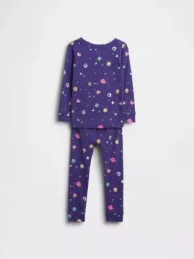 Pyjama-Set aus gebürsteter Bio-Baumwolle für Baby & Kleinkind