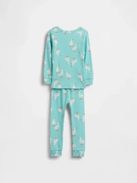 Pyjama-Set aus gebürsteter Bio-Baumwolle für Baby & Kleinkind
