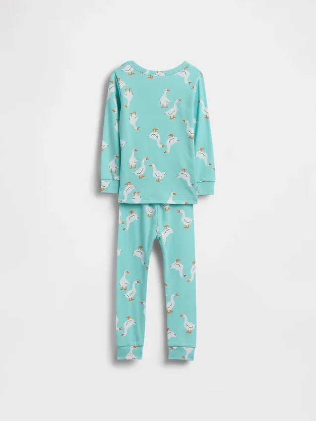 Pyjama-Set aus gebürsteter Bio-Baumwolle für Baby & Kleinkind
