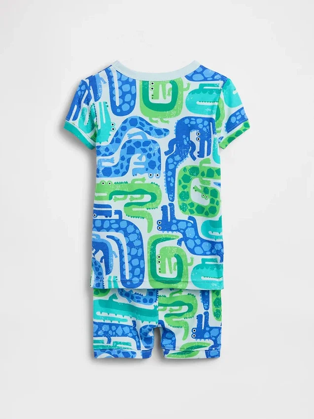 Pyjama-Set aus gebürsteter Bio-Baumwolle für Baby & Kleinkind