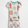 Pyjama-Set aus gebürsteter Bio-Baumwolle für Baby & Kleinkind
