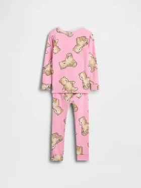 Pyjama-Set aus gebürsteter Bio-Baumwolle für Baby & Kleinkind